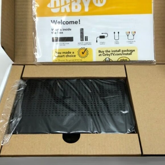 ORBY KSTB2095 SATELLITE RECEIVER WITH REMOTE & POWER SUPPLY - NIB - Picture 5 of 5